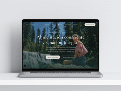 Showreel of landing page and e-commerce design work